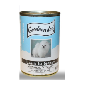 GOODNESS DOG KONSERVE YAVRU KUZU ETLİ 400 GR